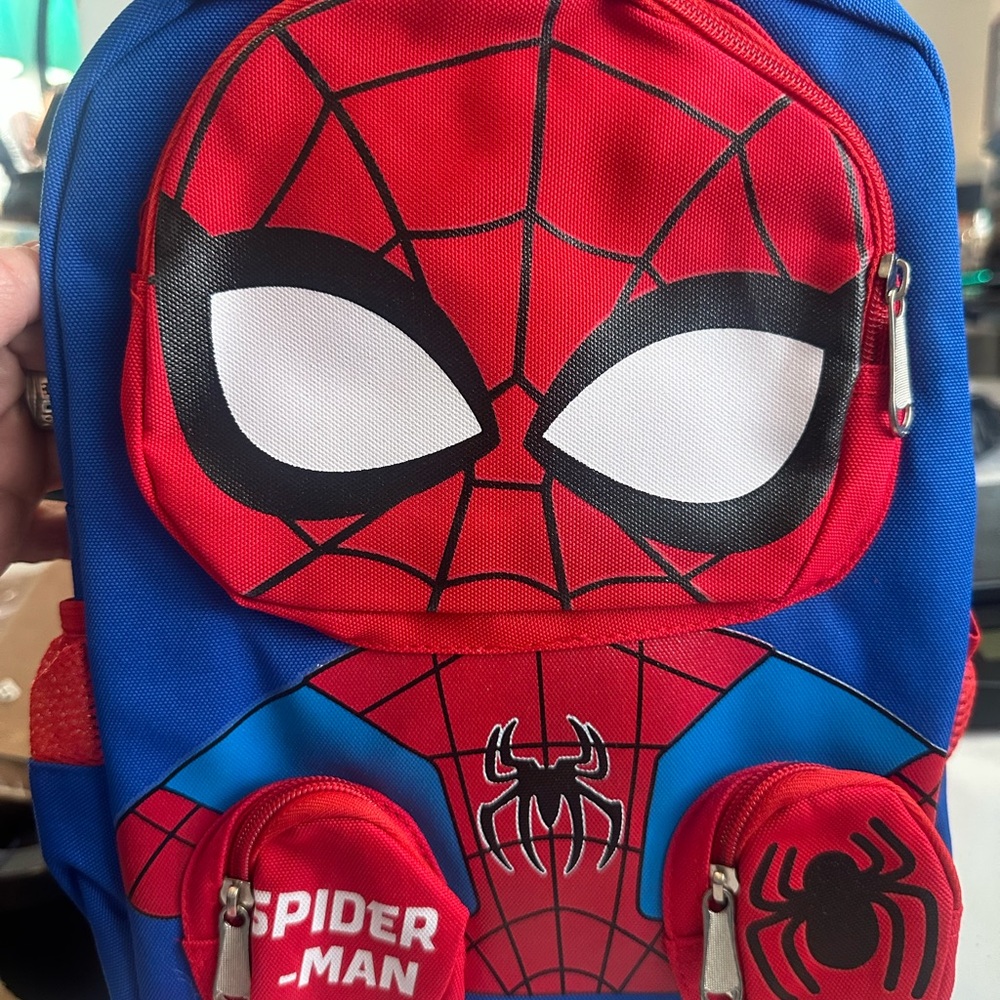 Spiderman Kids  Backpack - Red and Blue for ages 2-8